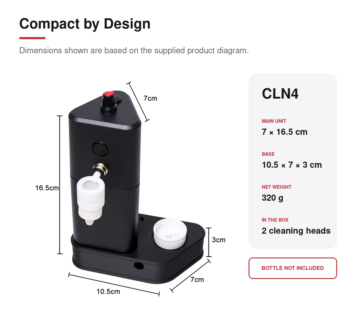 CLN4 product dimensions and weight