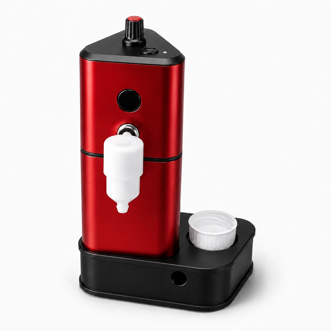 DZone CLN4 tattoo cartridge rinse system in red finish