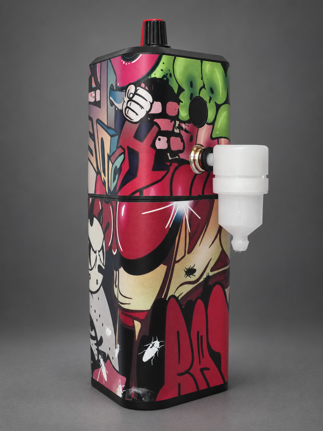 CLN4 graffiti edition with cleaning cup attached